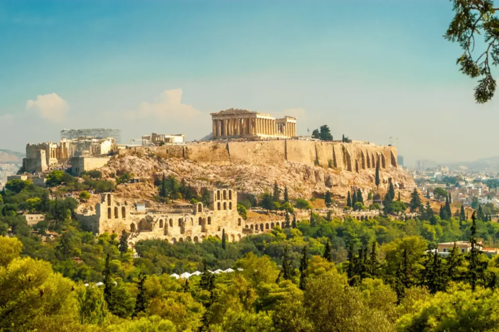 l'Acropole d'Athènes