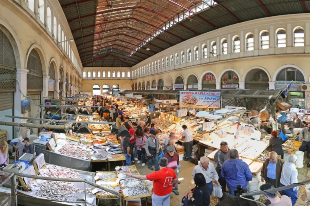 marché central Athènes